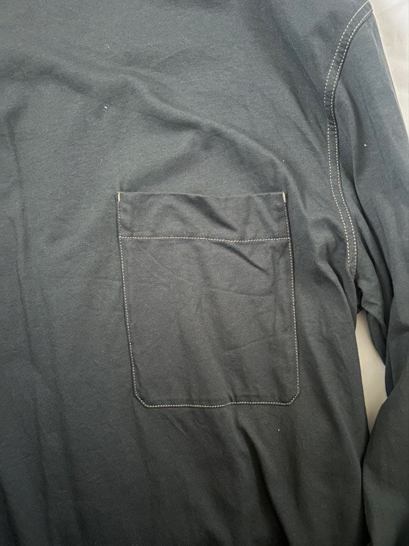 【LEMAIRE】《美品》パッチポケットTシャツ Mサイズ ネイビー