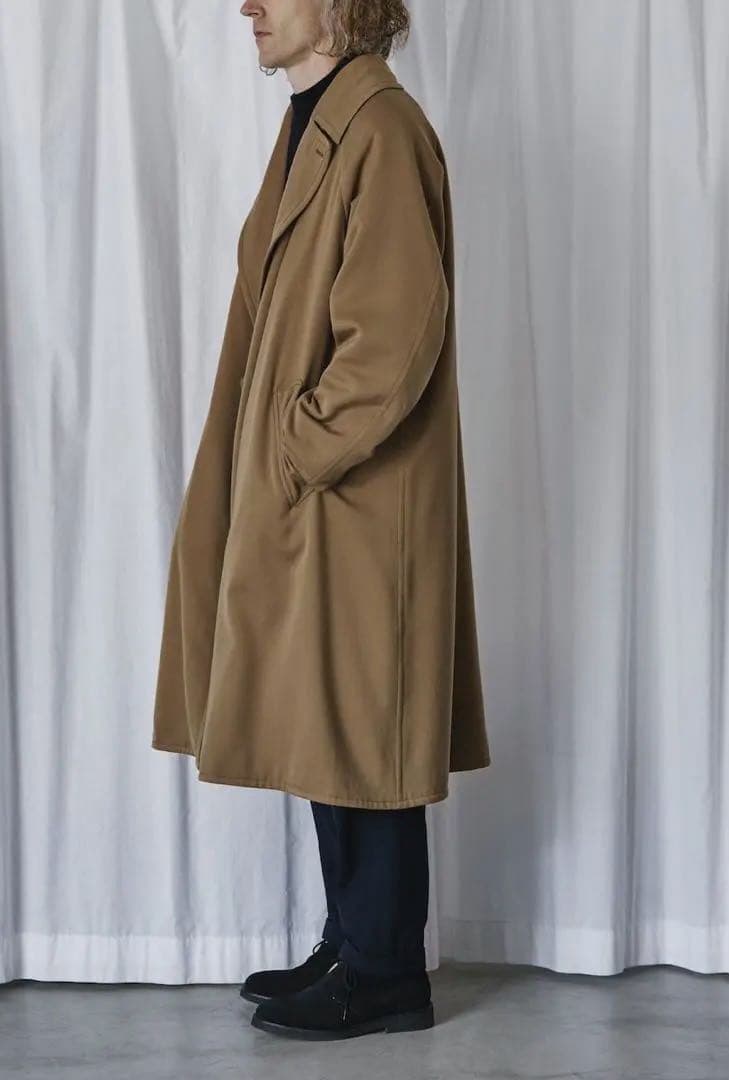 COMOLI ウール中綿 タイロッケンコート サイズ2