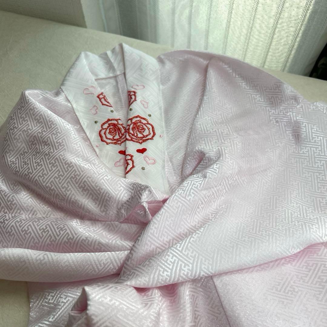 ひとみん　　No.108 七五三　7歳　　正絹着物フルセット　　絞り　新品