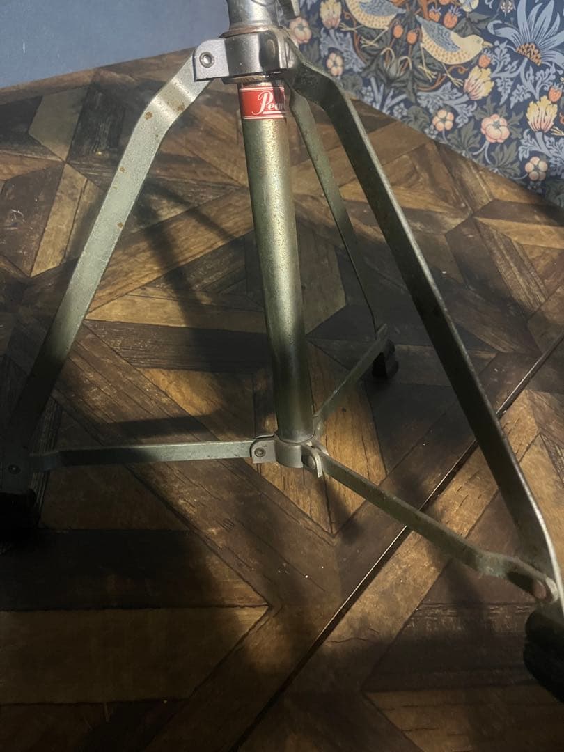 スツール 椅子 インテリア 昭和レトロ 当時物 高さ調整可能 アンティーク