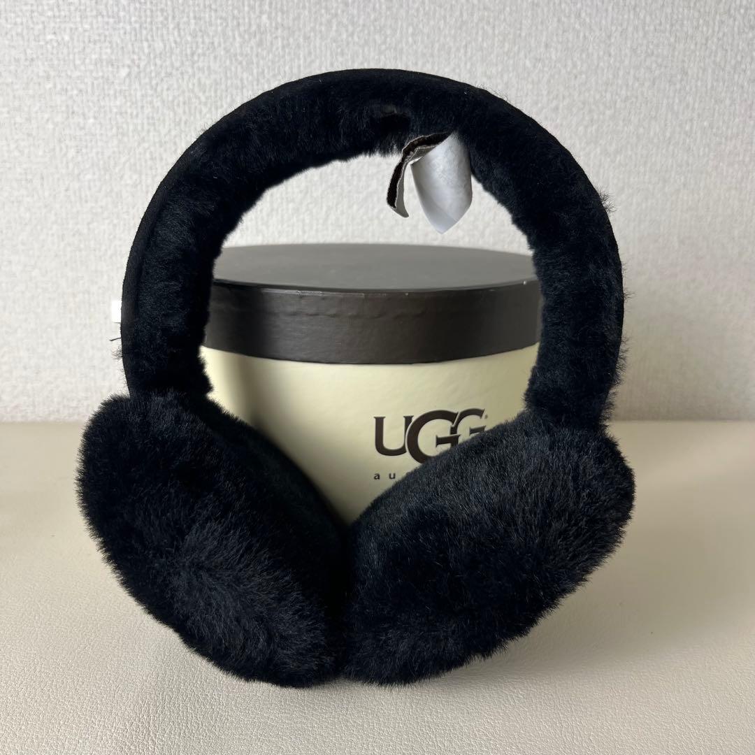 美品　UGG イヤーマフ　ヘッドホン　ブラック　WIRED EARMUFFS
