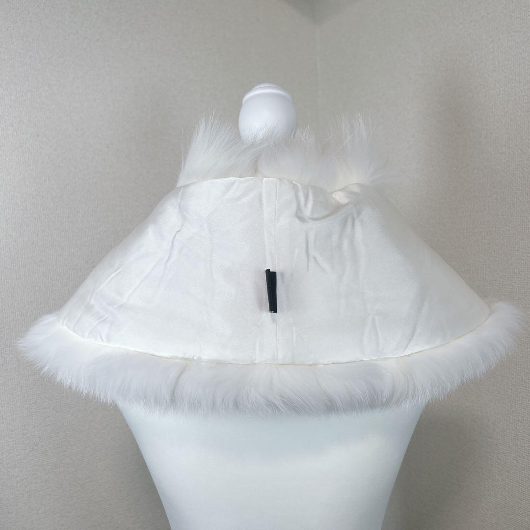 ✨最高級・希少✨　サガファーズ　シャドーフォックス　毛皮　ストール　マフラー