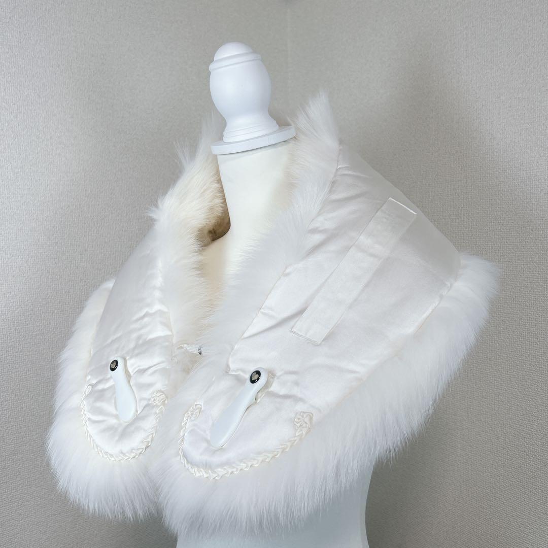 ✨最高級・希少✨　サガファーズ　シャドーフォックス　毛皮　ストール　マフラー