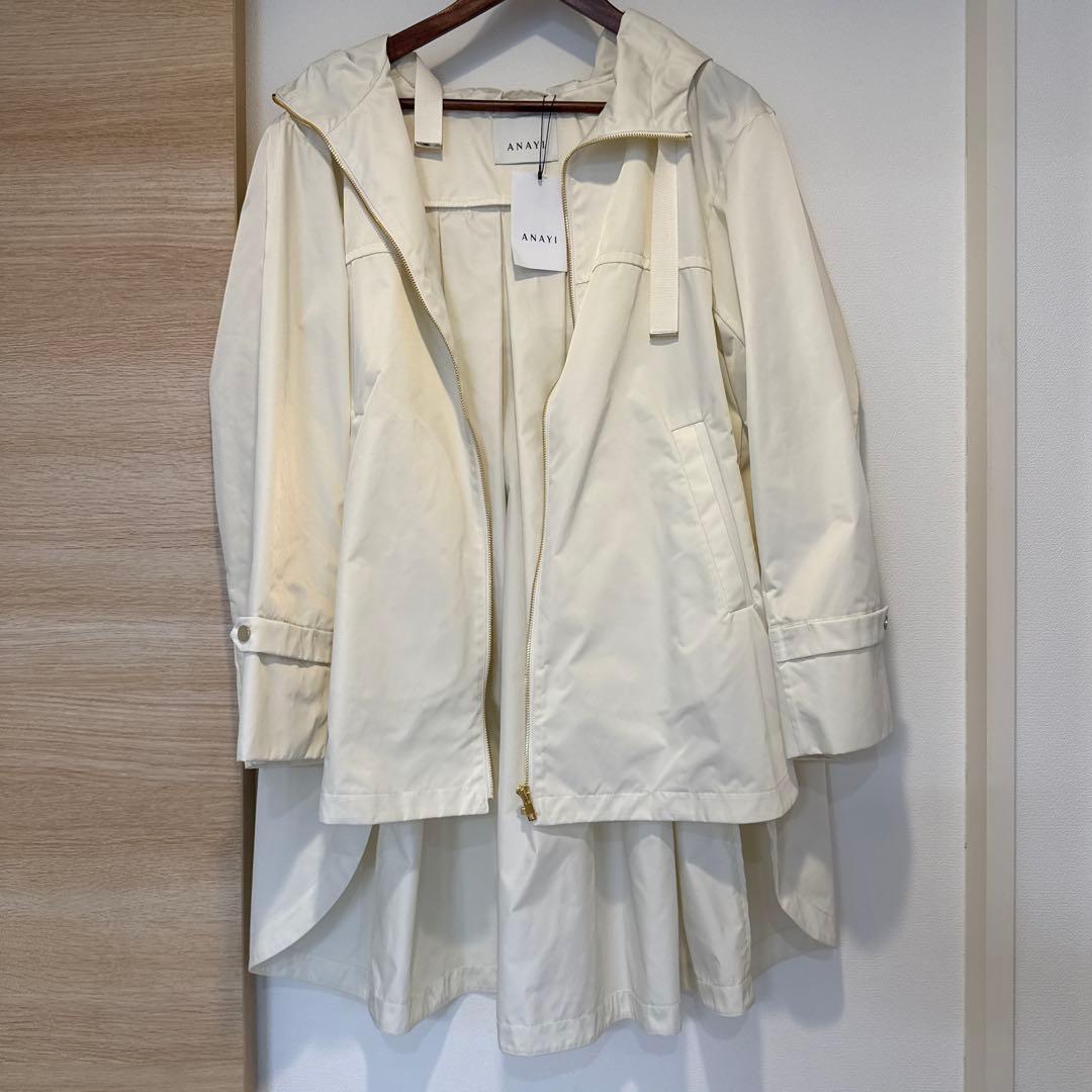 ANAYI コート　アイボリー　新品　タグあり