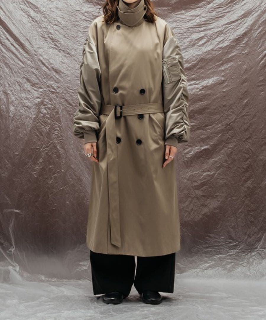 ジャケット・アウター Selle glant MA-1 DOCKING TORENCH COAT