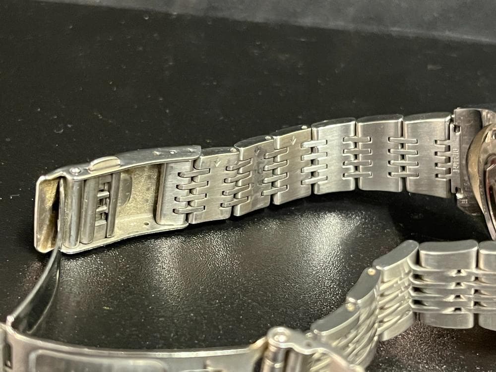 ◆SEIKO セイコー メカサスブルー文字盤4S12-0010腕時計　08166