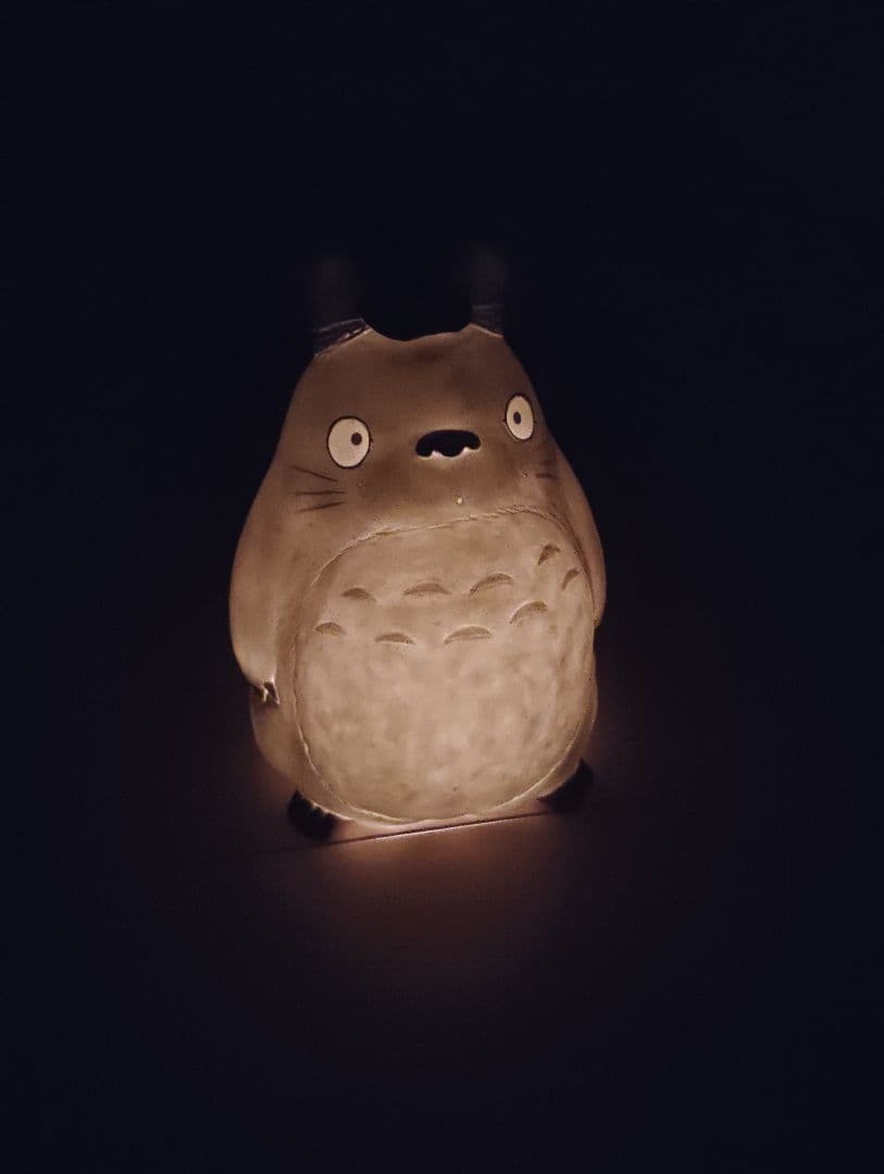 トトロ　陶器ランプ　レトロ　希少