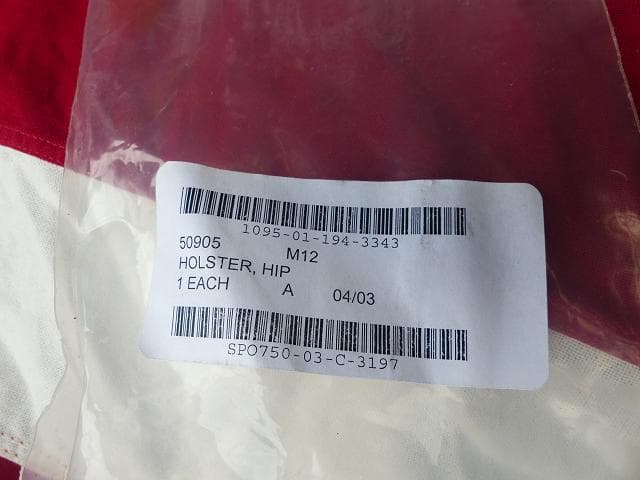 米軍実物 M-12 ホルスター　ベレッタ 92F BIANCHI ビアンキ　55