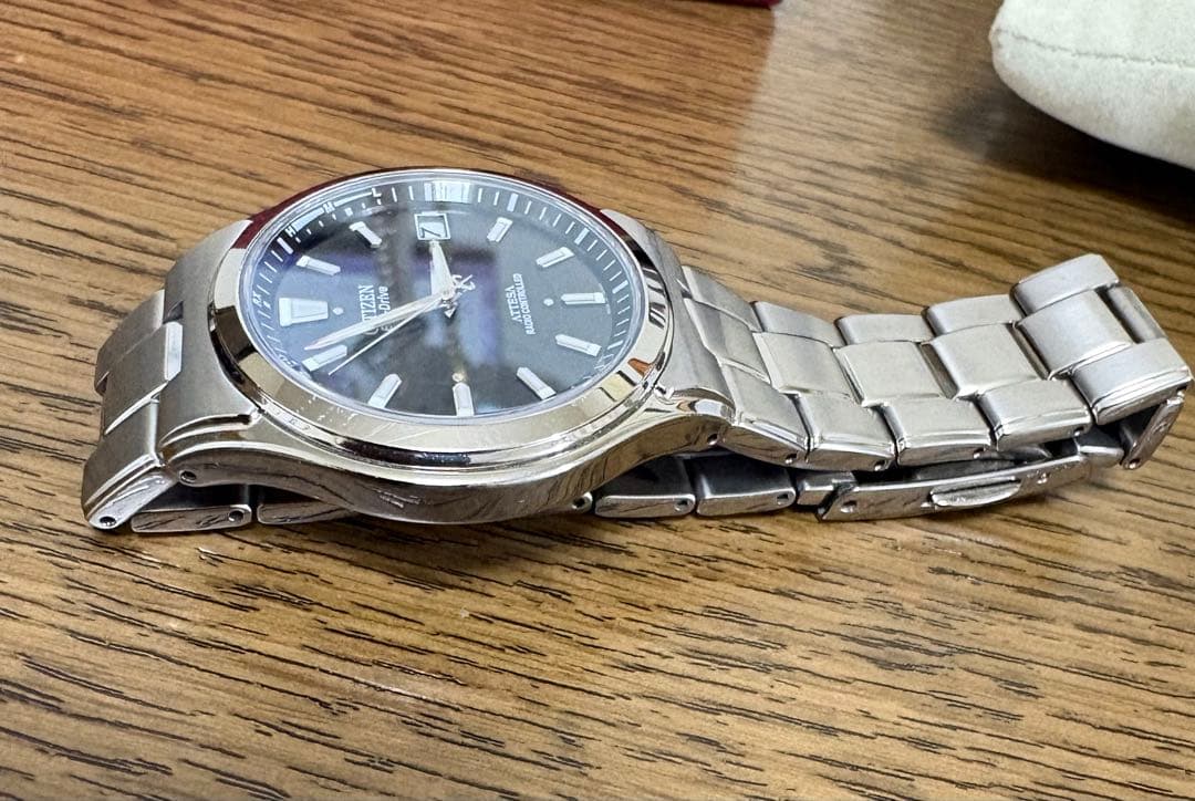 ‼️期間限定 値下げ‼️シチズン ATTESA Eco-Drive 電波時計