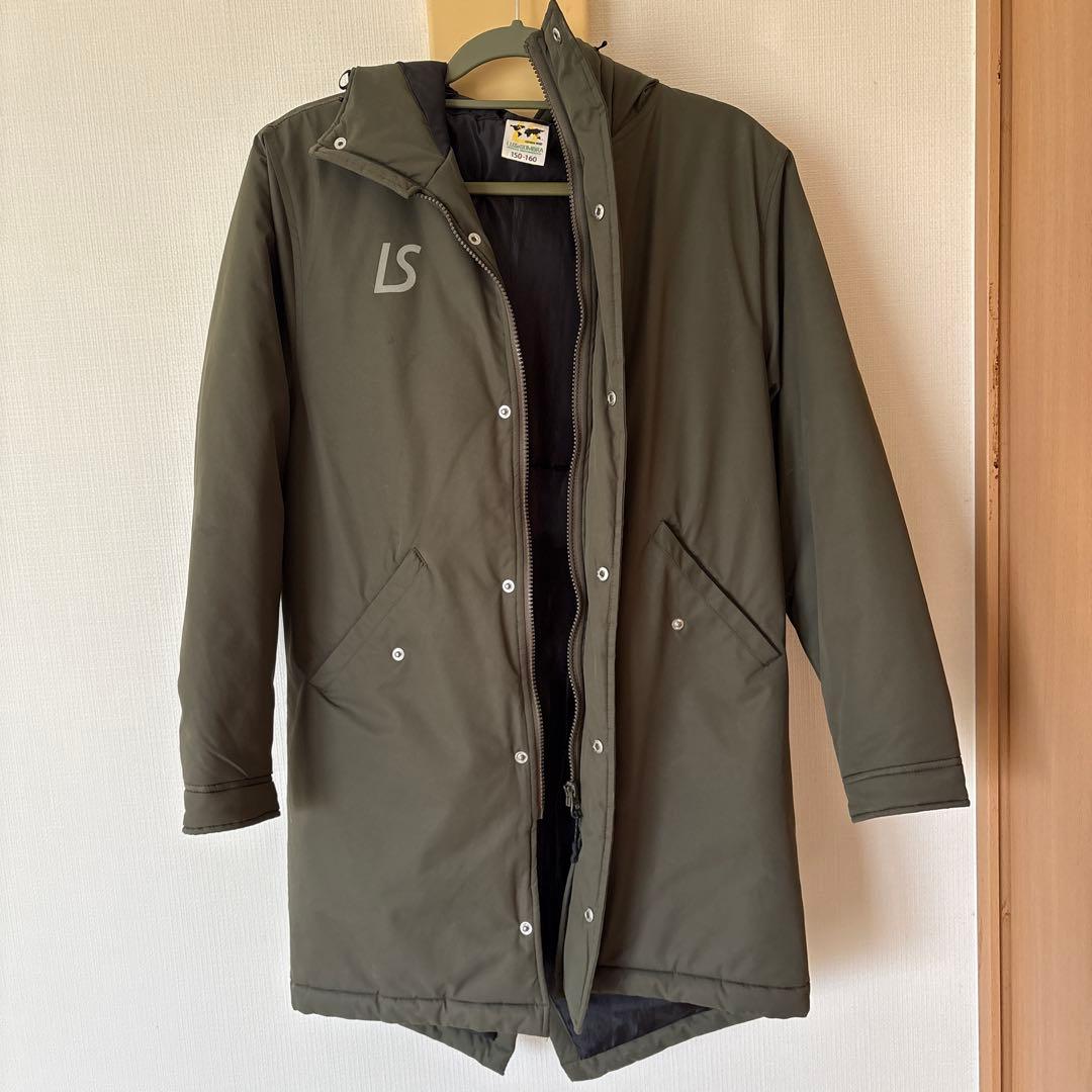 ルースイソンブラ　ベンチコート カーキー オリーブ　トリカゴ　160 ジュニア