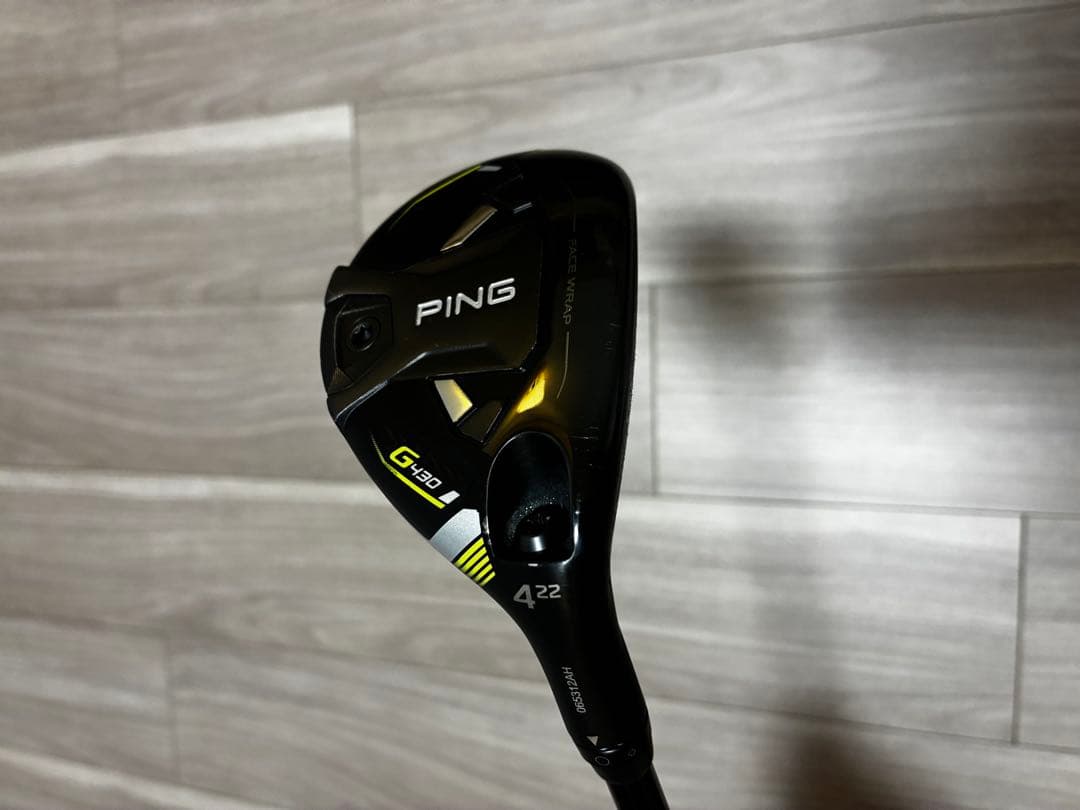 ピンG430 ユーティリティ4UT 22度　Ｒ