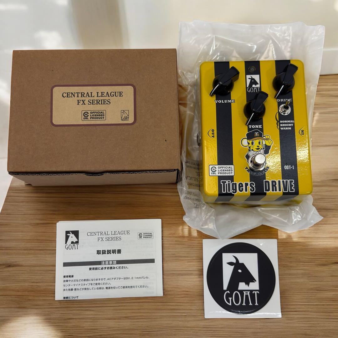 GOAT Tigers DRIVE 阪神 タイガース エフェクター ODT-1