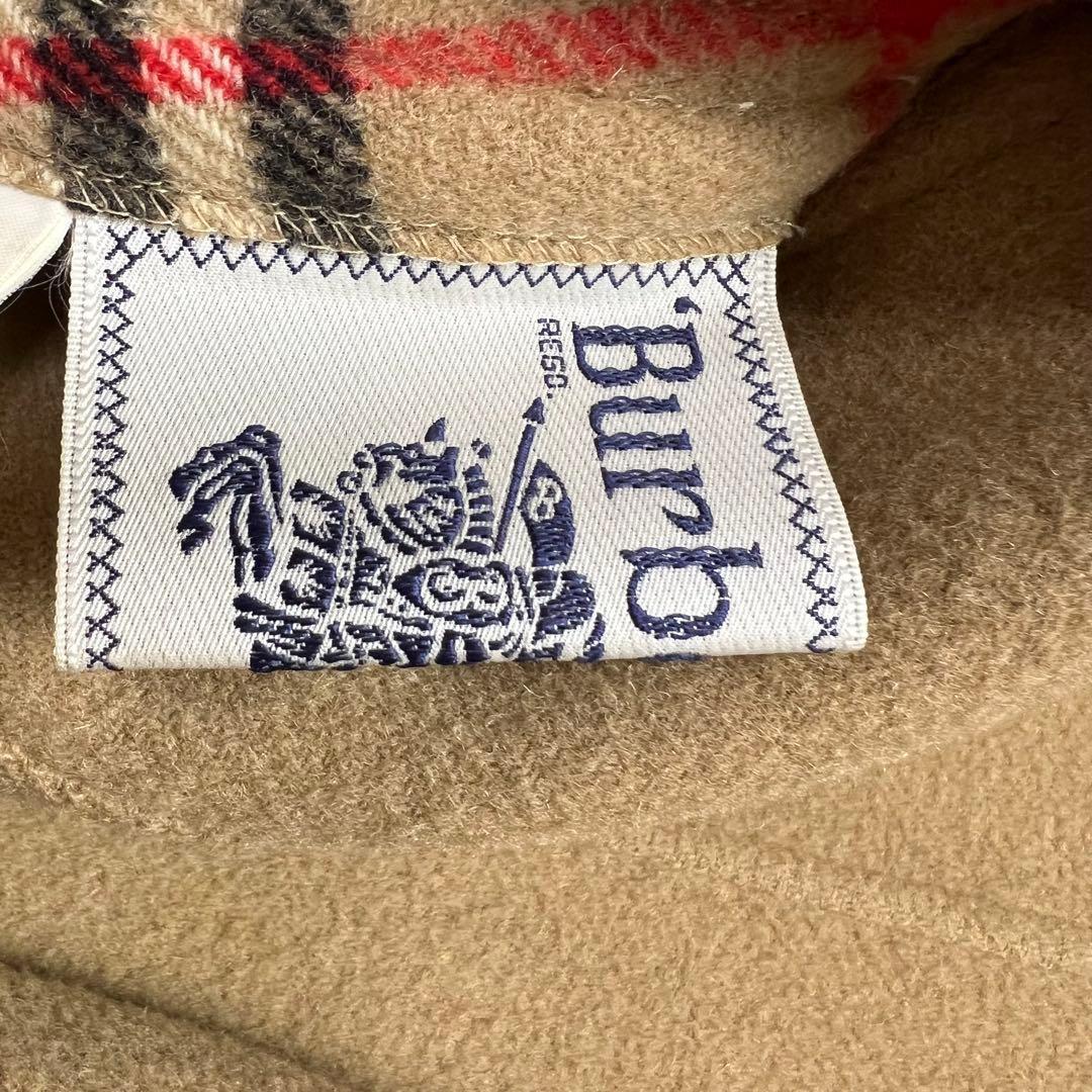 バーバリー♡リバーシブル　ロングコート　ノバチェック　ダブルフェイス　ベージュ