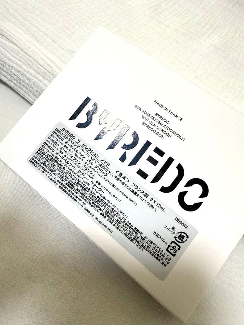 BYREDO LA SÉLECTION NOMADE 3本セット