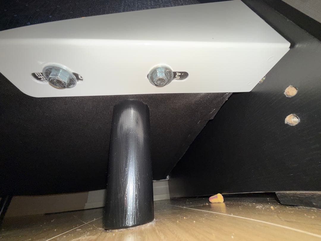 ★引き取り専用★REGALIA シングル　ベッドフレーム セット　黒 大塚家具