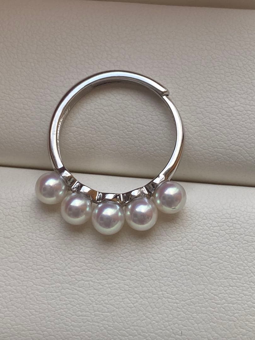 専用ページ　あこやベビーパールリング　2点まとめ