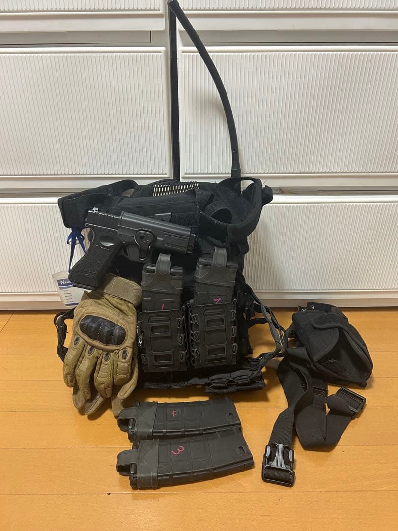 サバゲー　引退品　プレートキャリア