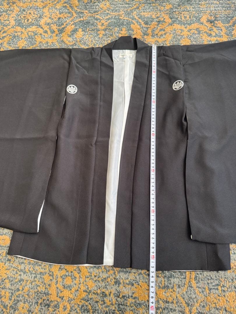 【美品】Catherine Cottage 黒紋付袴セット115cm 七五三に♪