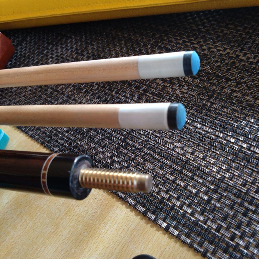 ビリヤードキュー メーカー不明 サウススタイル 11山 値下げ！