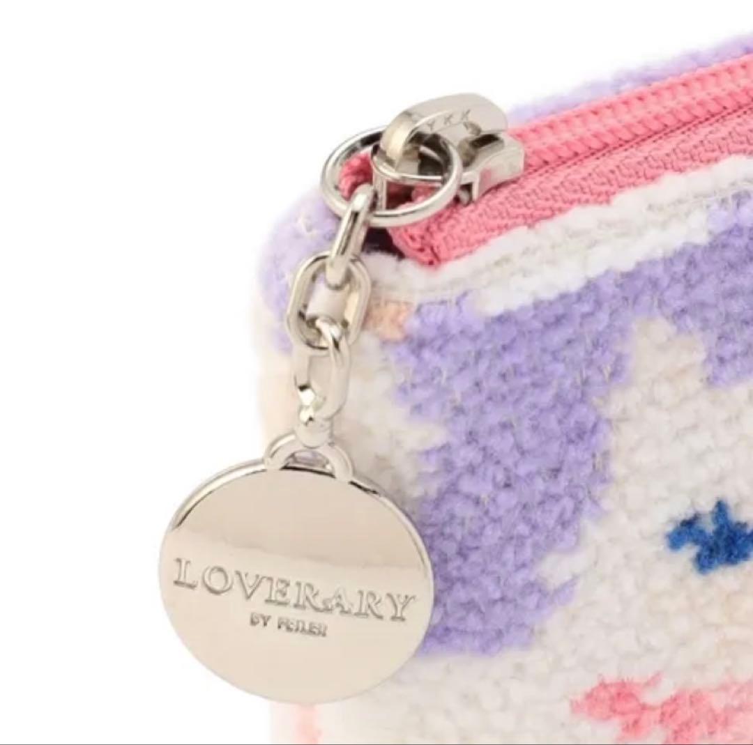 新品タグ付き　フェイラー　FEILER モフモフネコチャン 舟形ポーチ　M ねこ