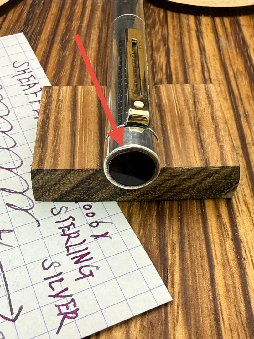 SHEAFFER 万年筆 タルガ 1006X STERLING SILVER