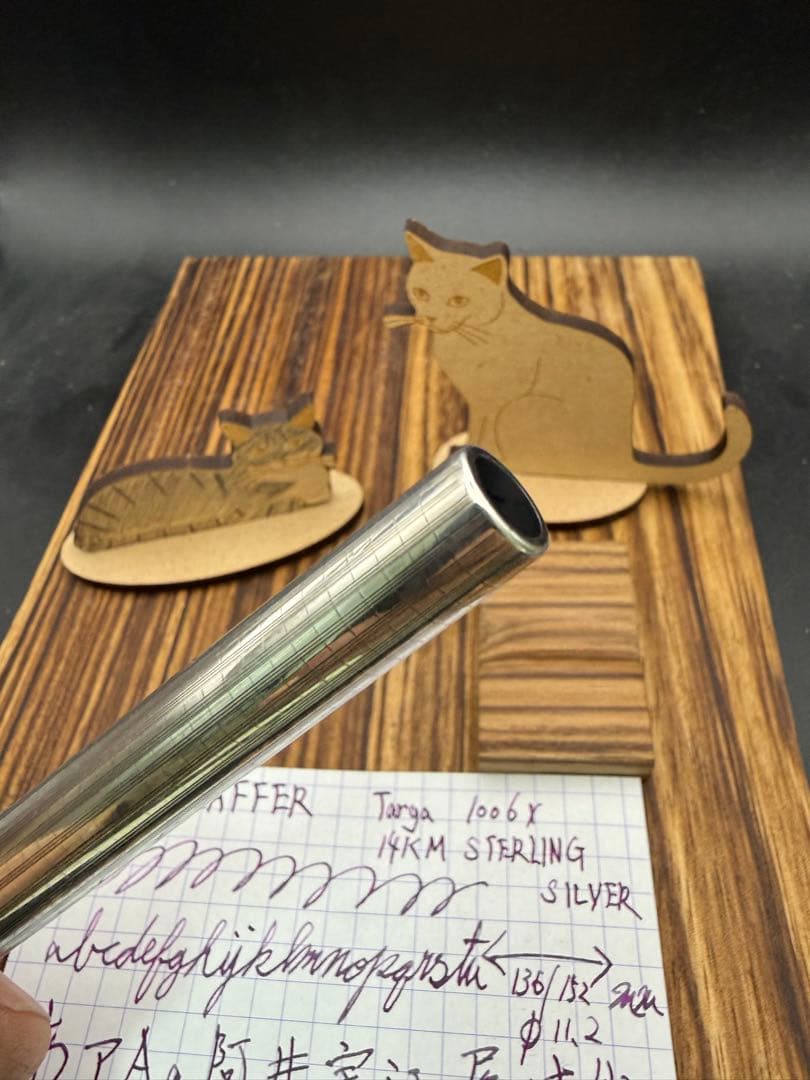 SHEAFFER 万年筆 タルガ 1006X STERLING SILVER