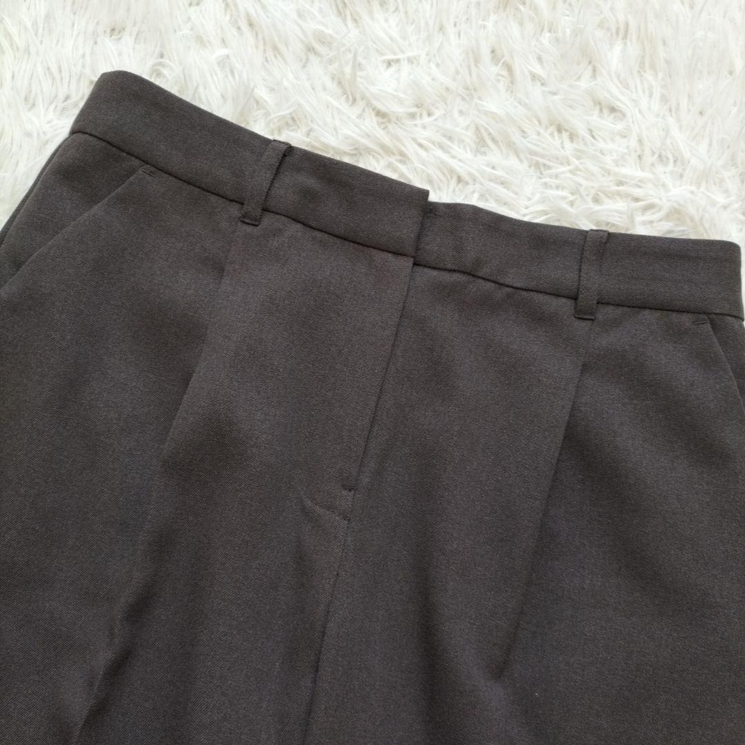 未使用級♡ナチュラルビューティーベーシックパンツスーツセットアップ ブラウン L