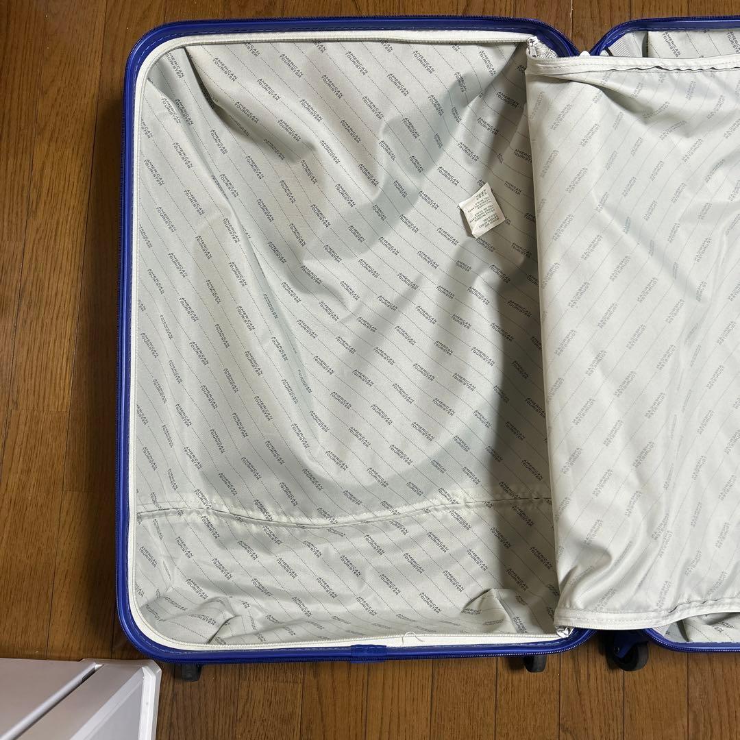 美品　スーツケース　AMERICAN TOURISTER ブルー　157c