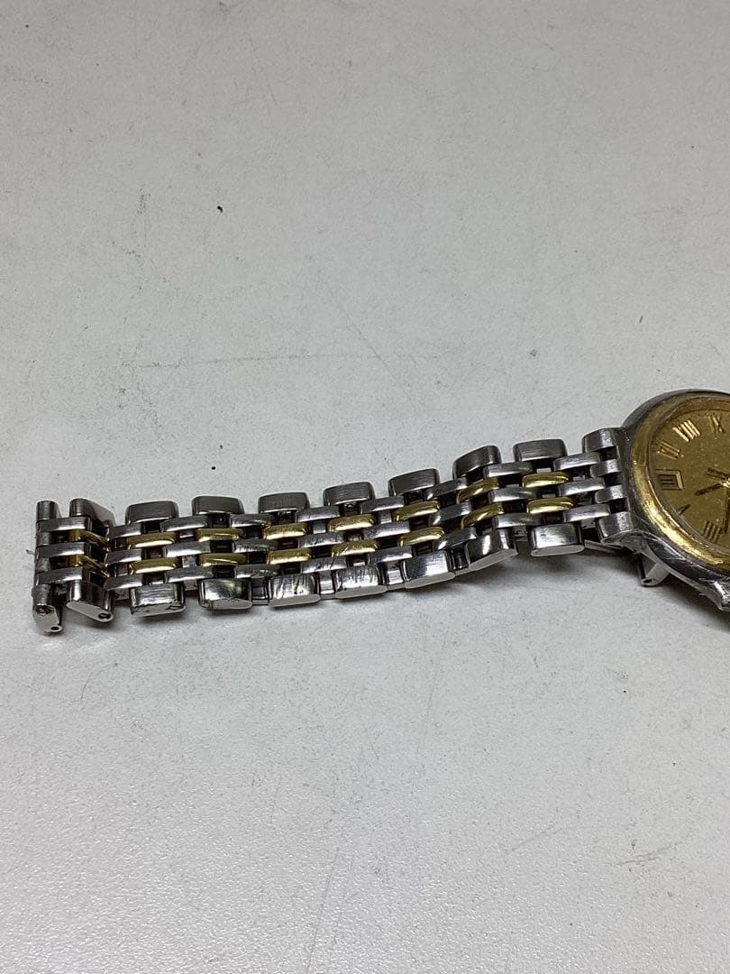 k*9様 ジャンク　dunhill アナログ腕時計 ゴールド/シルバー