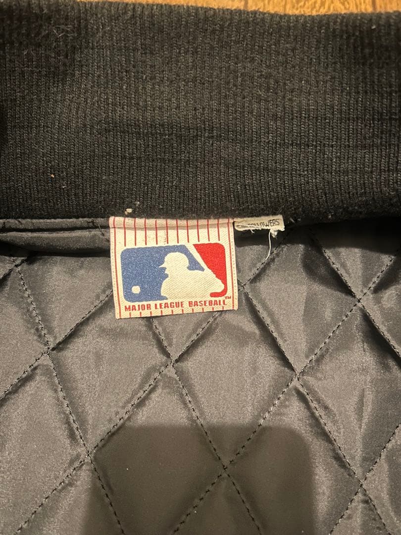 Newyork yankees レザージャケット pvc 漢字