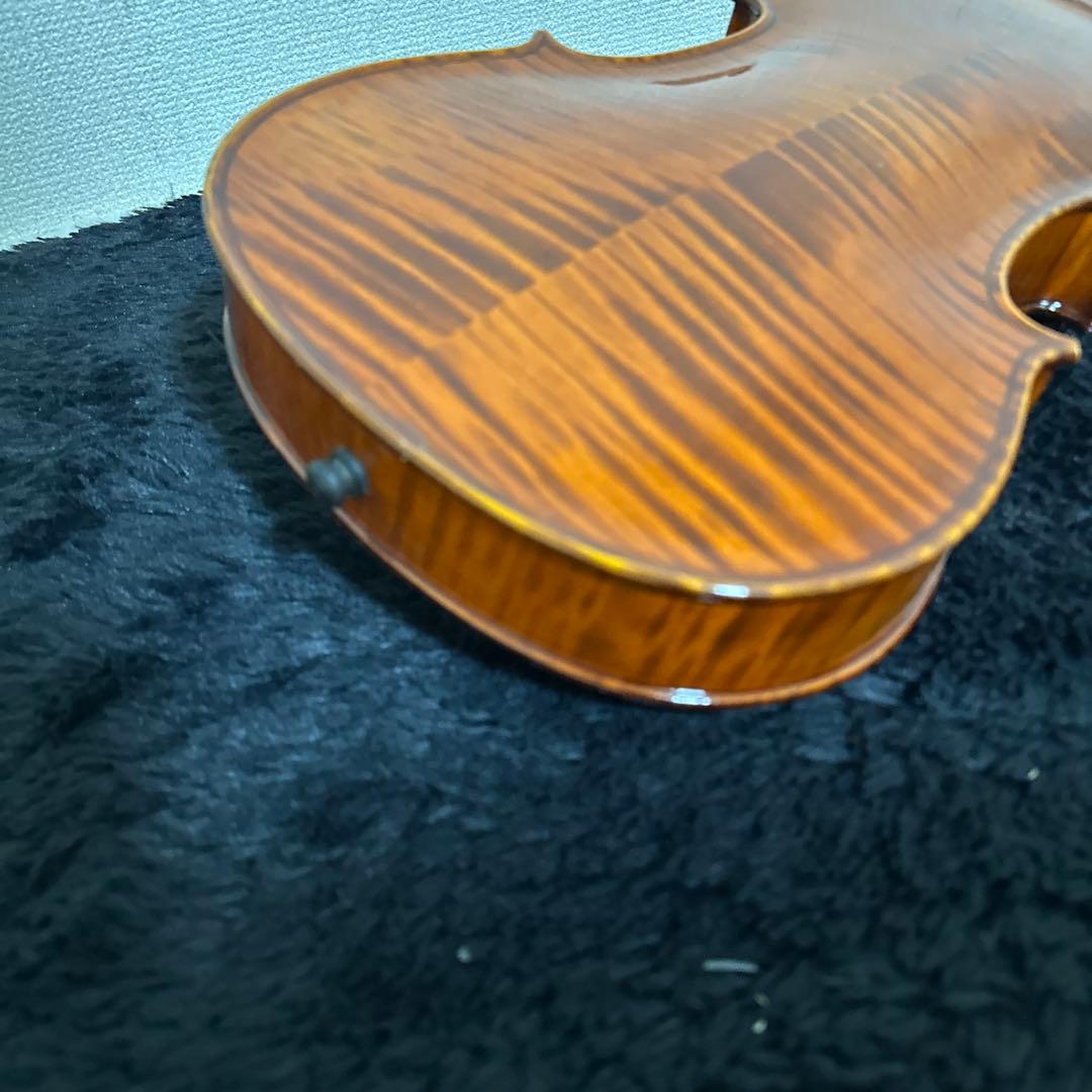 Gliga Vasile ビオラ 抜け殻 弦楽器 虎杢 67cm 本体 木目