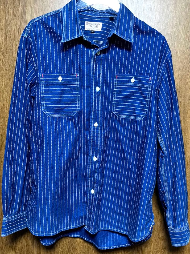ヒ*シ様 SCHOTT BROS. PERFECTO ウォバッシュデニムシャツ