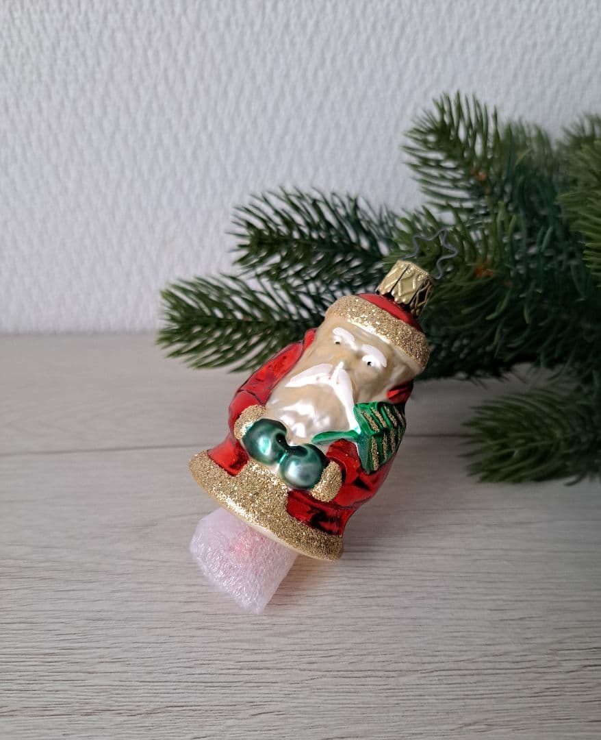 Inge glas　インゲグラス　サンタベル　ガラスオーナメント　クリスマス