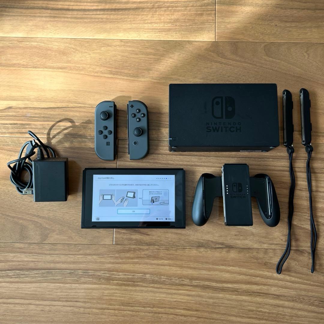 【美品】Nintendo Switch本体 セット バッテリー強化版 動作確認済