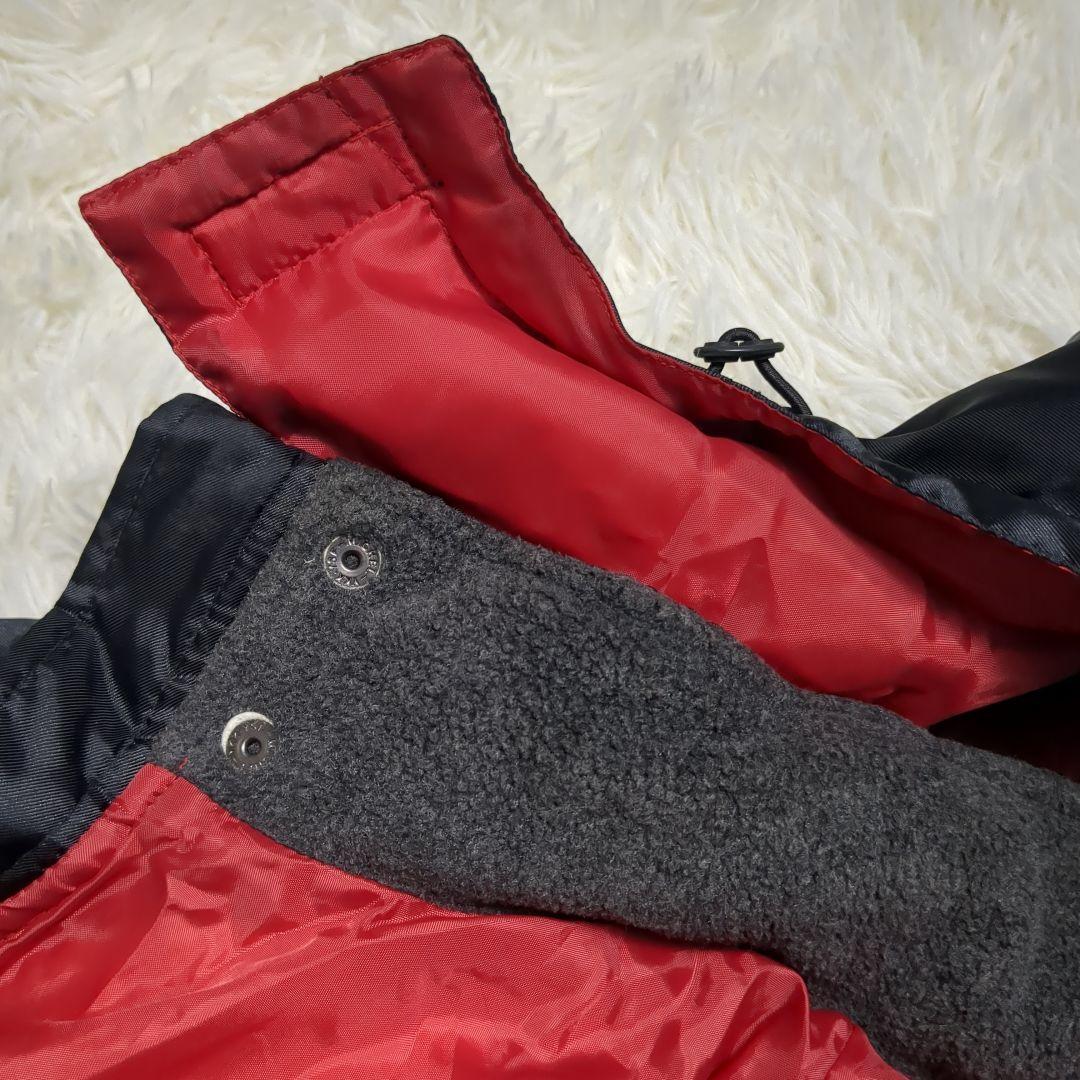 【肉厚✨NIKE✨M】ダウン70％ ロング ベンチ コート ブラック 00S