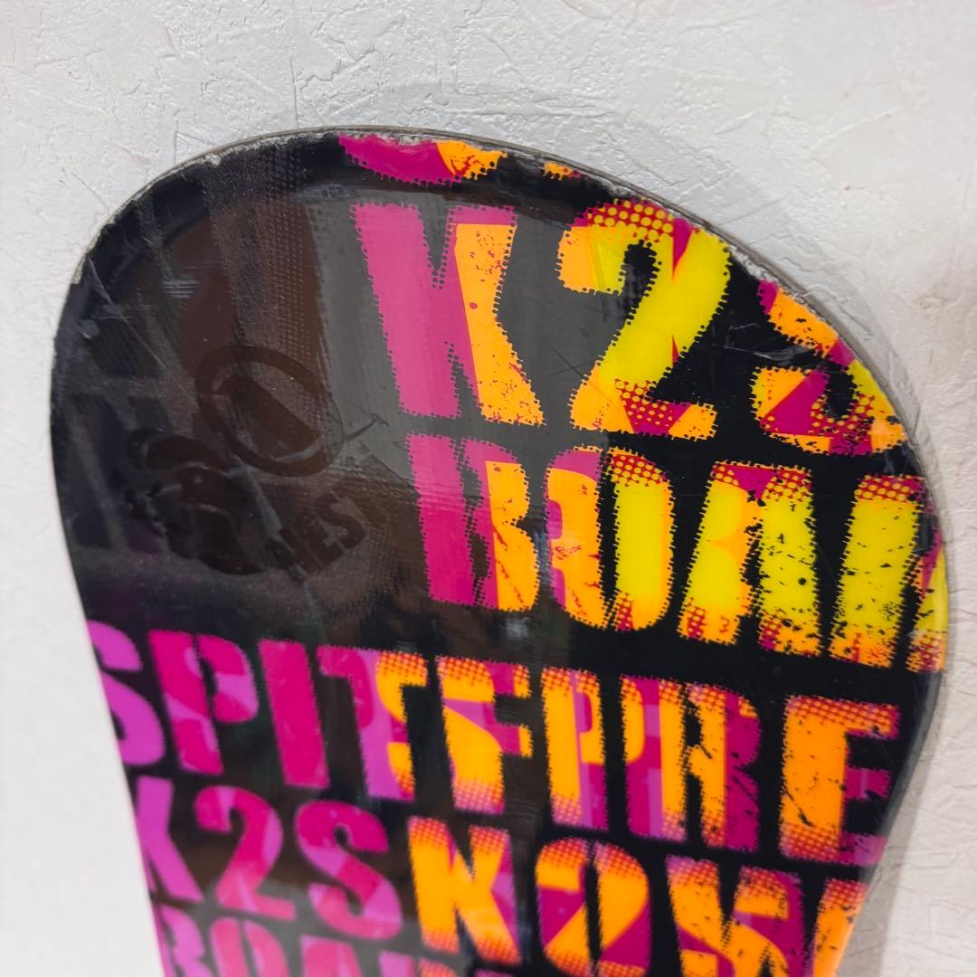 ブーツ無しK2 SPITFIRE レディース スノーボードセット 142cm