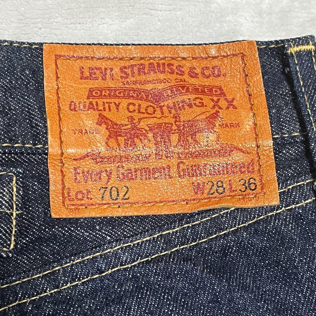 Levi’s 702 xx 99年製 BIG E J22 W28 L36 濃紺