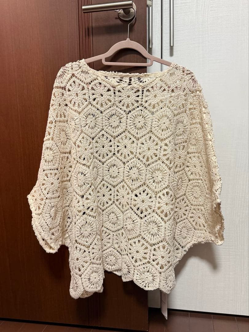 ジャーナルスタンダードラックス　レースブラウス　ポンチョ