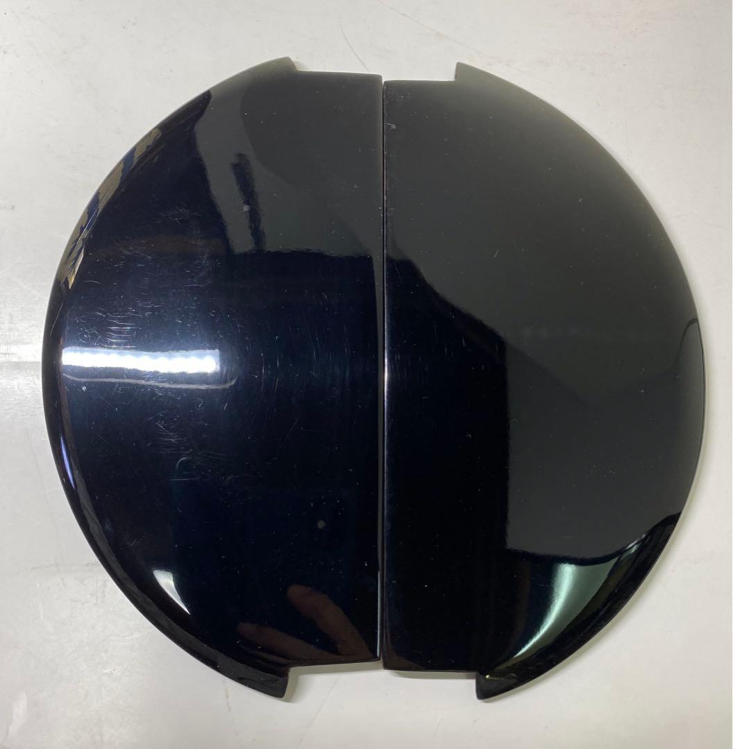 【茶道具】玉堂造　色絵竹手桶水指（共箱）塗蓋　表完造