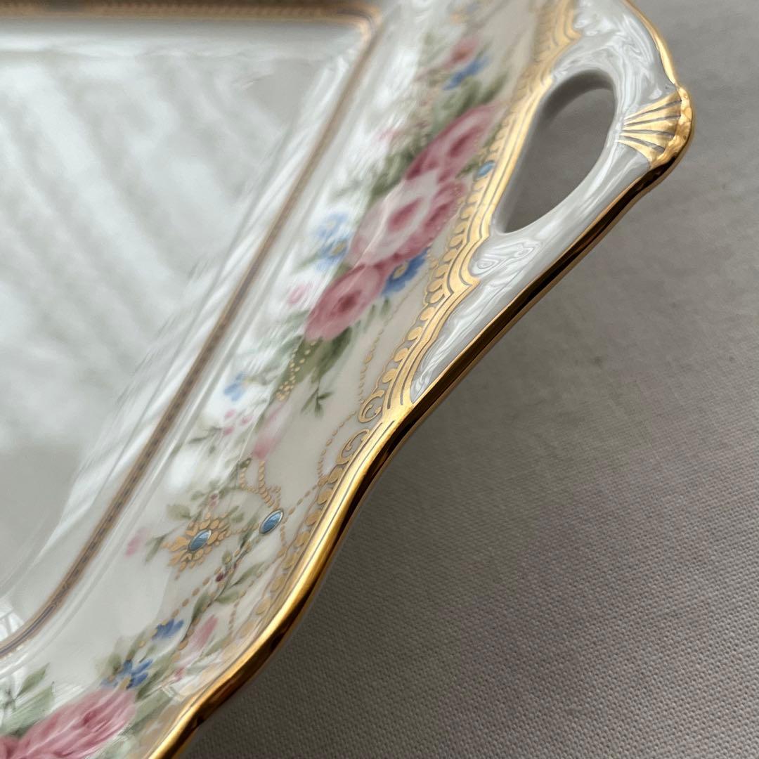 ノリタケ アフロディーテ 廃盤 スクエア プレート 皿