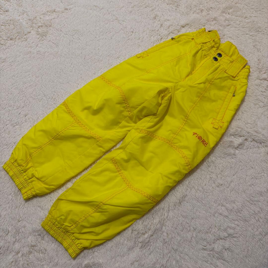 SENO FICH スキーウェア　スノーボード　フード付ジャケット 青黄　セット