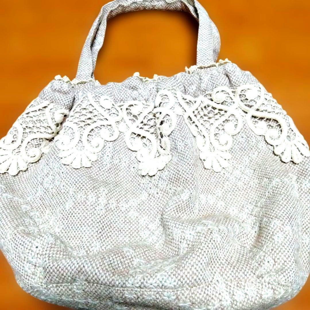 高級ハンドメイド手提げ