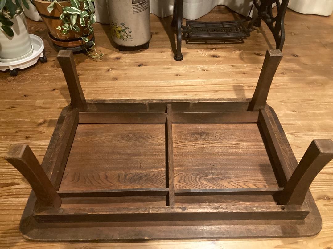 昭和レトロ　折畳ちゃぶ台　大型　座卓　11