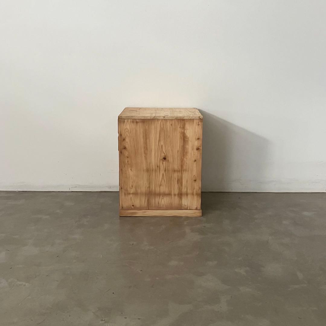 レトロ　アンティーク　古道具　古家具　剥離　ストリップド　箪笥　引き出し　抽斗