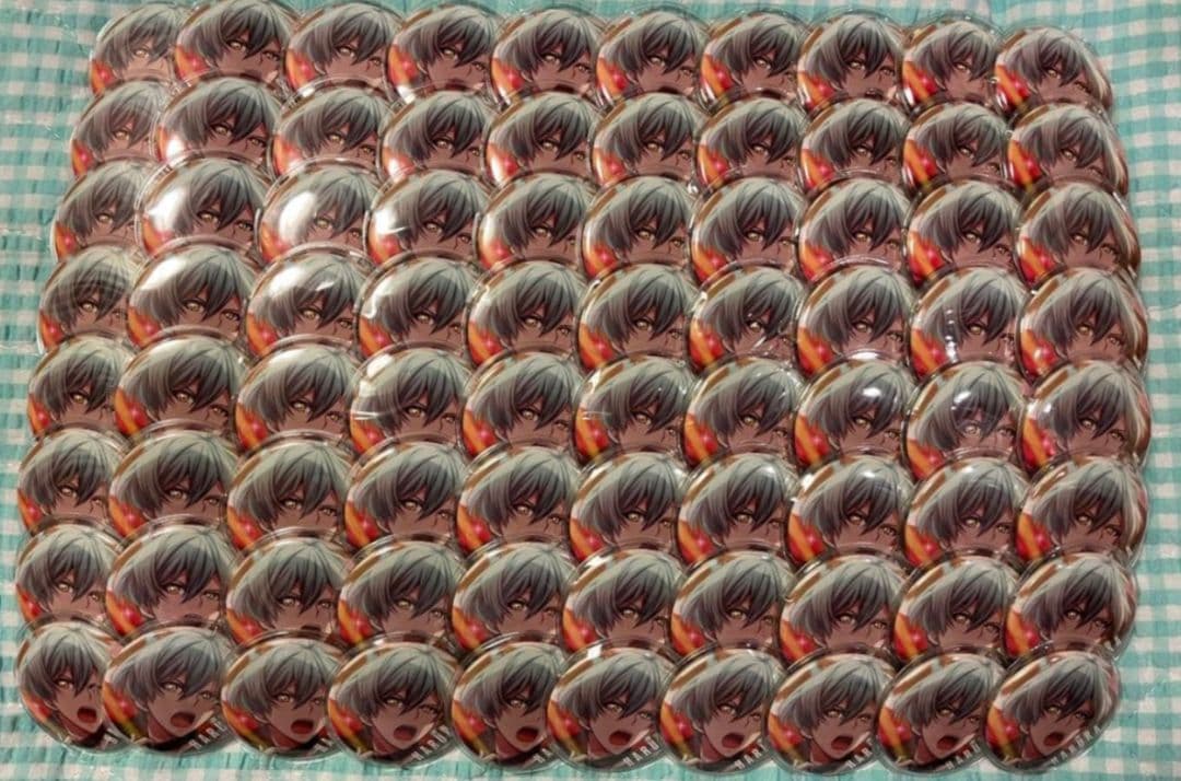 亥清悠 ZONE OF OVERLAP 缶バッジ 80点