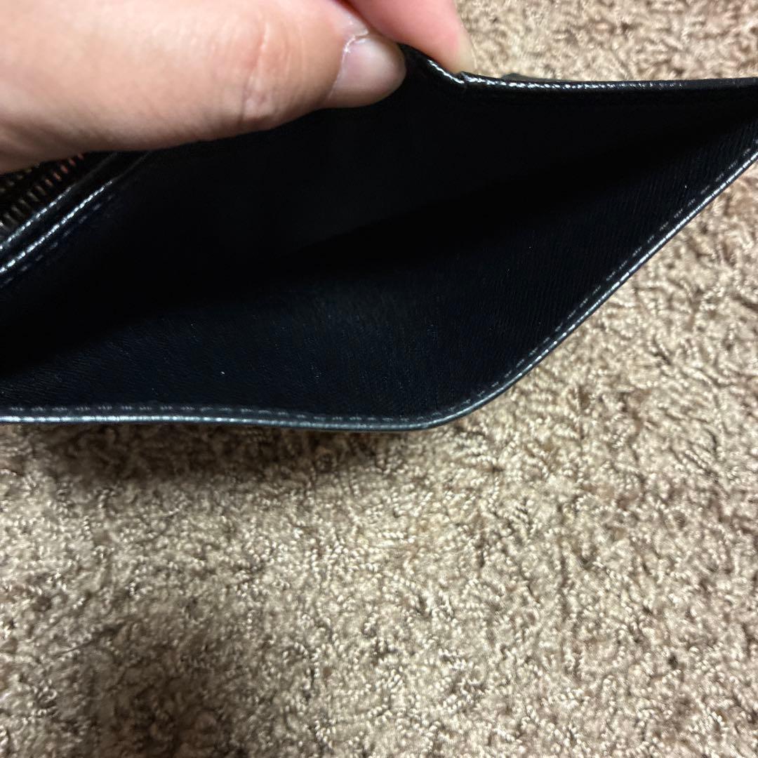 ルイヴィトン LOUIS VUITTON エピ 黒 三つ折り財布 ブラック