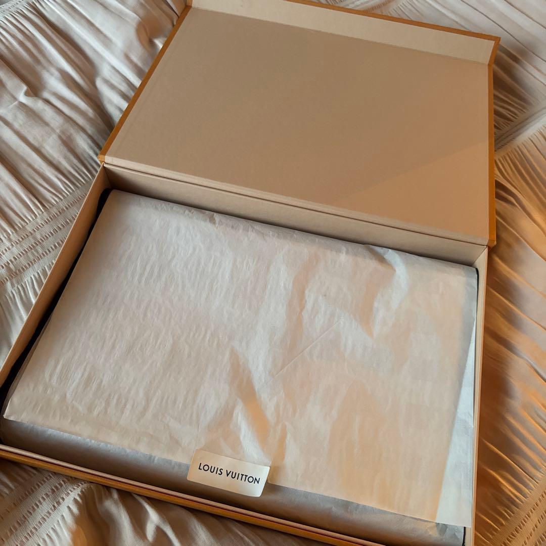 ルイヴィトン マフラー モノグラム クラシック アントラシット ダークグレー