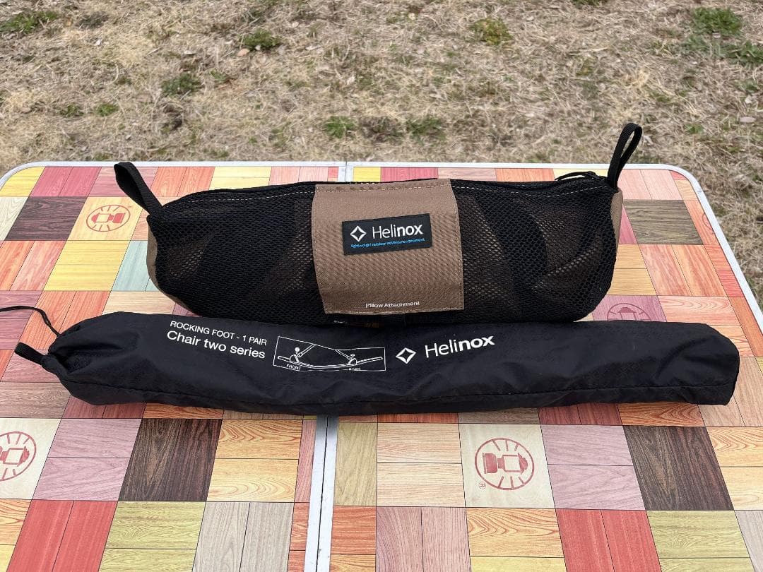 極美品！【Helinox】 ヘリノックス チェア２・ロッキングフットのセット