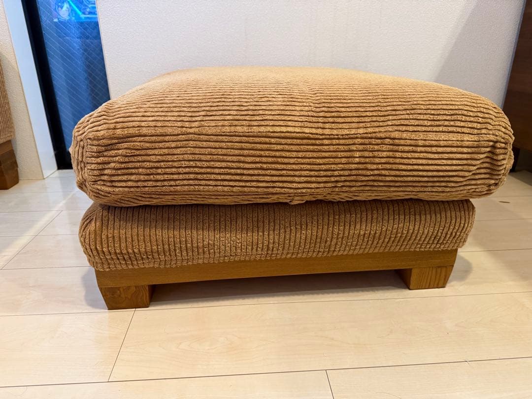 kojiten　オットマン　folk コーデュロイ　脚高5cm リセノ