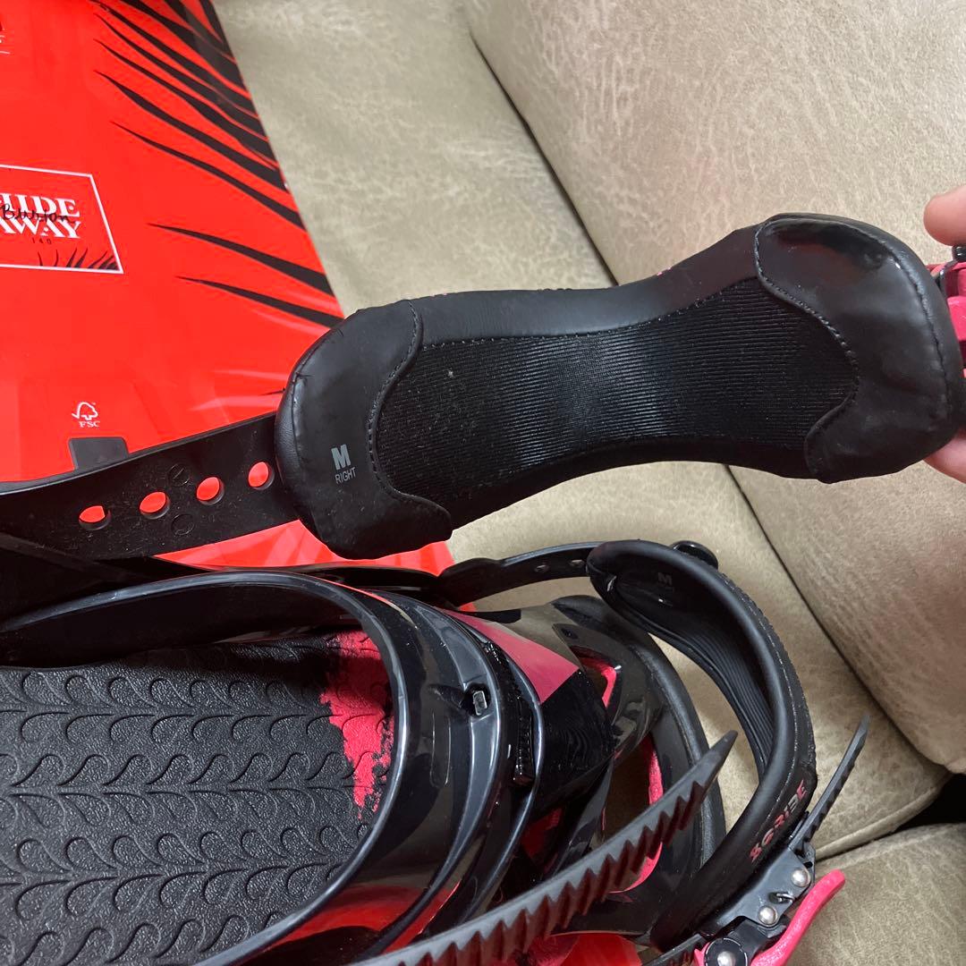 BURTON HIDE A WAY 140×SALOMON RHYTHM S